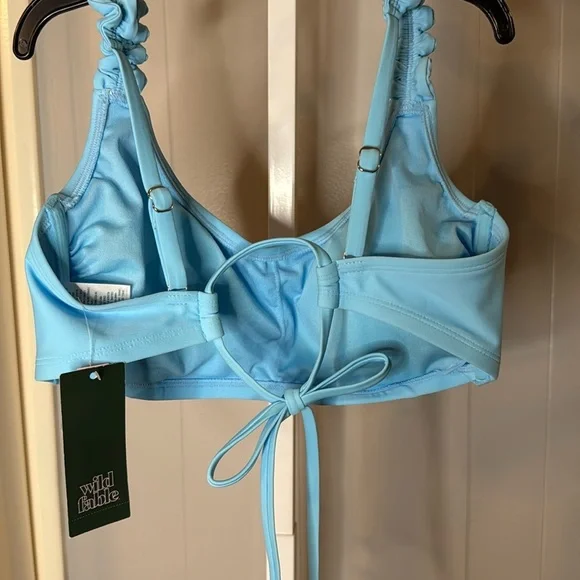 Wild Fable Light Blue Bikini Top - Picture 4 of 4